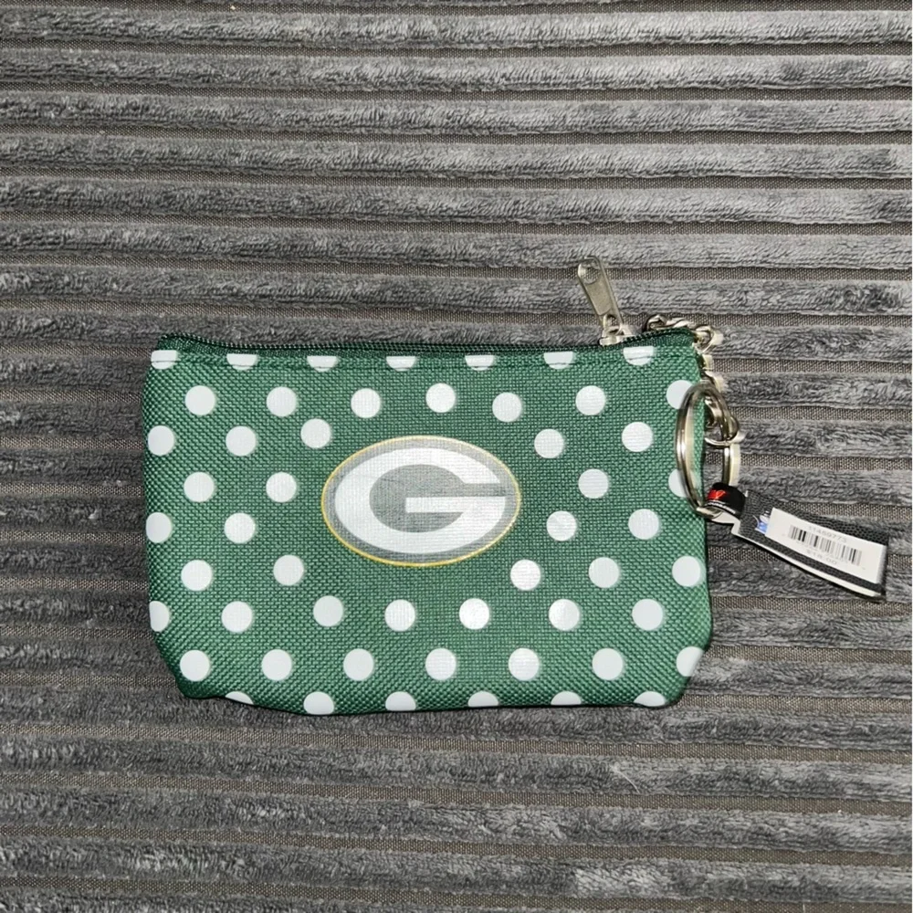 NWOT Green Bay Packers Shoulder Bag & NWT ID Coin Purse